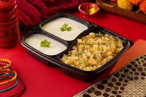 Sabudana Khichdi & Curd Meal