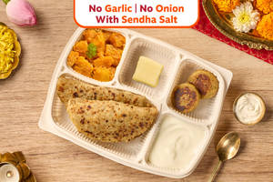 Sabudana Paratha Deluxe Navratri Thali