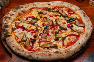 Spicy Chicken Stir-fry Pizza