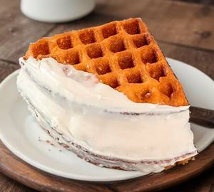 White fantasy waffle