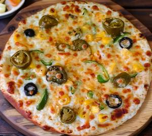 Maxican green pizza