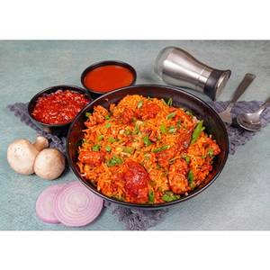 Mushroom Schezwan Fried Rice