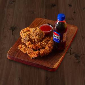 Fried Chicken (1Pcs), Tenders (3Pcs)& Pepsi 250Ml