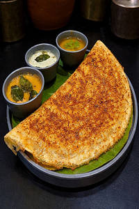 Ghee Podi Rava Dosa