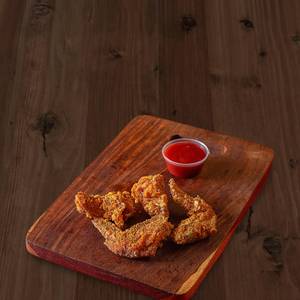 Hot Chilli Garlic Chicken Wings (4Pcs)