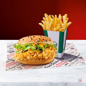 Chicken Krisper With Med Fries