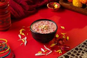 Sabudana Beetroot Kheer
