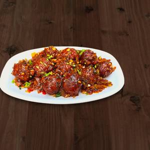 Veg Manchurian(Dry)8Pc