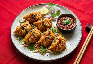 Chicken Schezwan Fried Momo