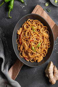 Chicken Chilli Garlic Noodles (large)