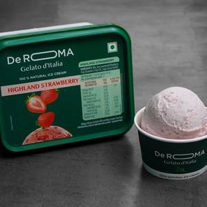 Highland Strawberry Ice Cream