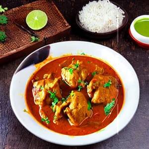 Main course indian kerala chicken curry