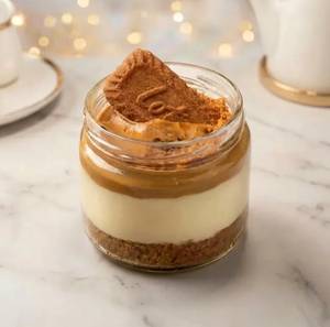 Lotus Biscoff Cheesecake Jar