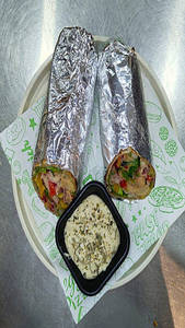 Grilled Mushroom Wrap