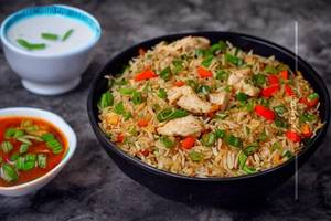 Chilli Garlic Chicken Fried Rice