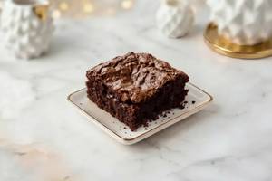 Eggless Belgian Chocolate Brownie