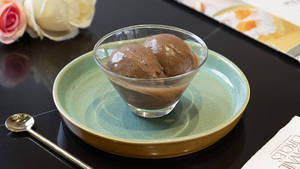 Belgium Chocolate Ice Cream Double Scoop