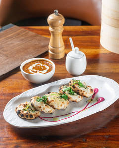 Truffle Edamame Kulcha Bites