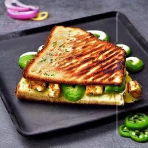 Paneer Garlic Cheese Grilled Sandwich