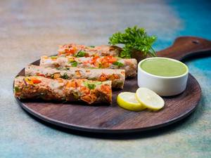 Gilafi Chicken Seekh