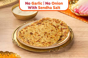 Sabudana Paratha (2 pcs) with Dahi
