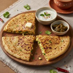Paneer paratha
