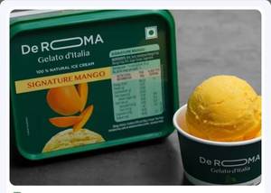 No Added Sugar Mango Ice Cream
