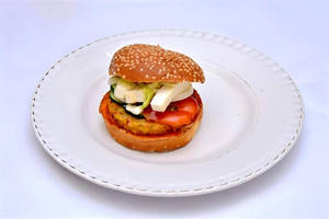 Veg Burger With Cheese