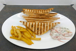 Grilled Chicken And Cheese Sandwich