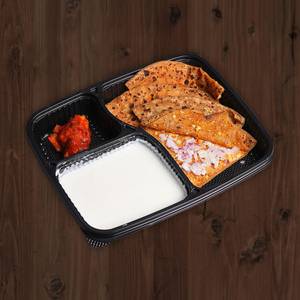Paneer Onion Parathe