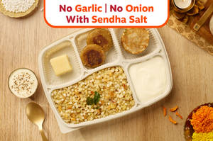Sabudana Khichdi Deluxe Navratri Thali
