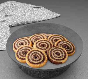Choco Vanilla Pinwheel Cookie