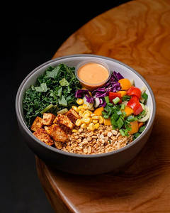 Thai Brown Rice Salad Bowl - Tofu