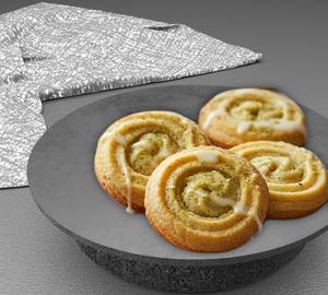 Cardamom Piped Butter Cookie