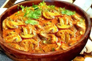 Mushroom Kadhai