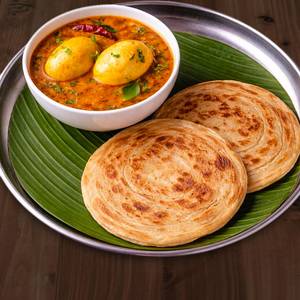 Egg Curry + Paratha