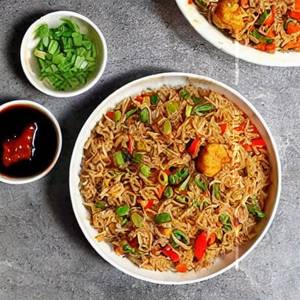 Manchurian fried rice