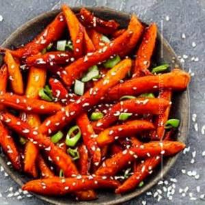 Honey chilli potato