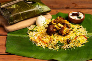 CHETTINAD MUTTON DUM Biryani(with Bone) (p)