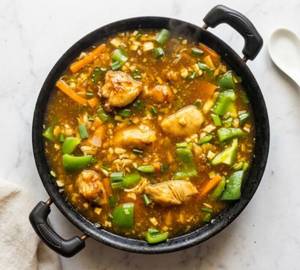Chicken Hot Garlic Gravy