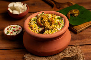 BOMBAY MATKA BIRYANI (prawns)(p)
