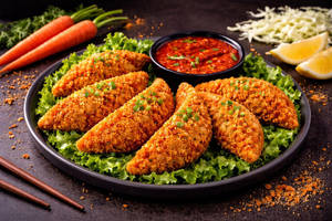 Mix Veg Kurkure Momo (6pieces)