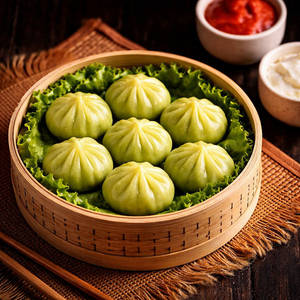 Vegetable Momo (6pieces)