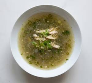 Chicken Lemon Coriander Soup