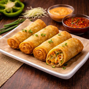 Vegetable Spring Roll (4pieces)