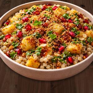 Aloo Sabudana Chaat