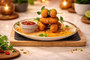 Cheese Corn Croquettes
