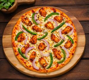 Chicken 65 pizza