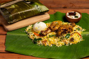 CHETTINAD CHICKEN BIRYANI (with Bone) (p)