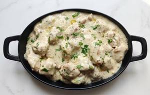 Chicken Mix Veg White Gravy